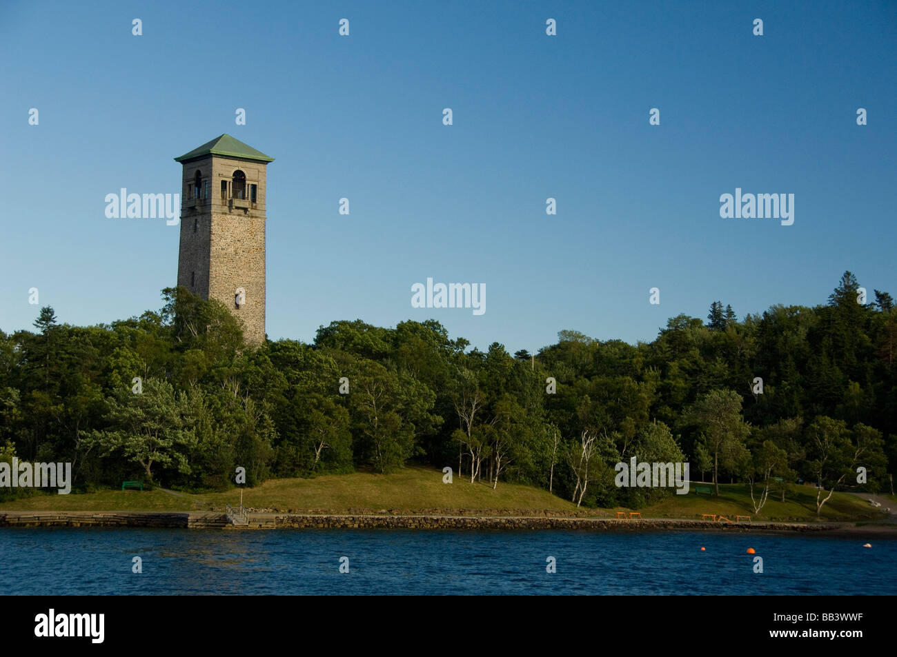 Canada, Nova Scotia, Halifax. Dingle Tower, circa 1912. Stock Photo