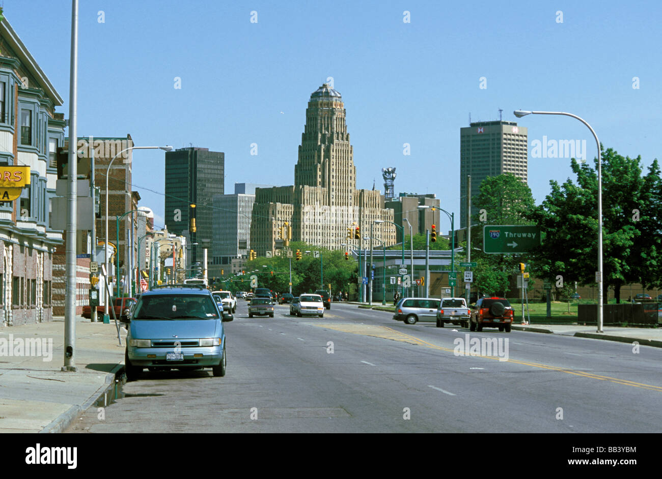 Buffalo New York Street Stock Photos & Buffalo New York Street Stock