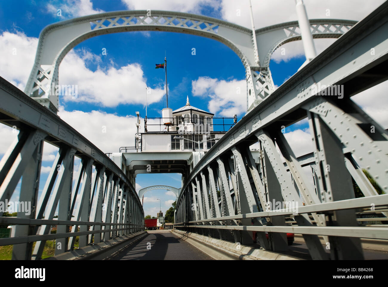 photograph of Sutton road bridge over the river Nene Stock Photo Alamy
