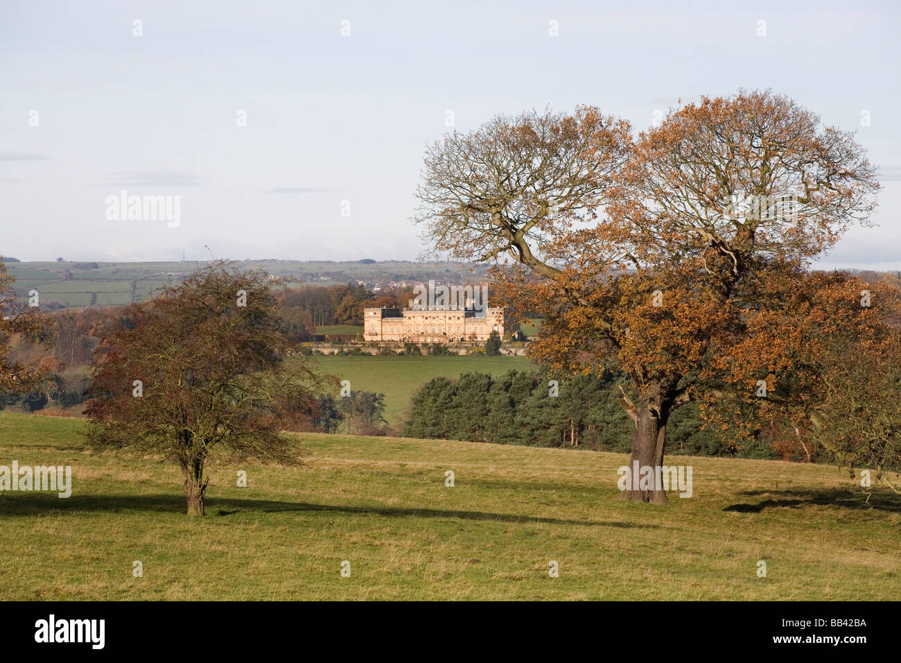 Harewood House Leeds West Yorkshire Nov 2008 Stock Photo Alamy
