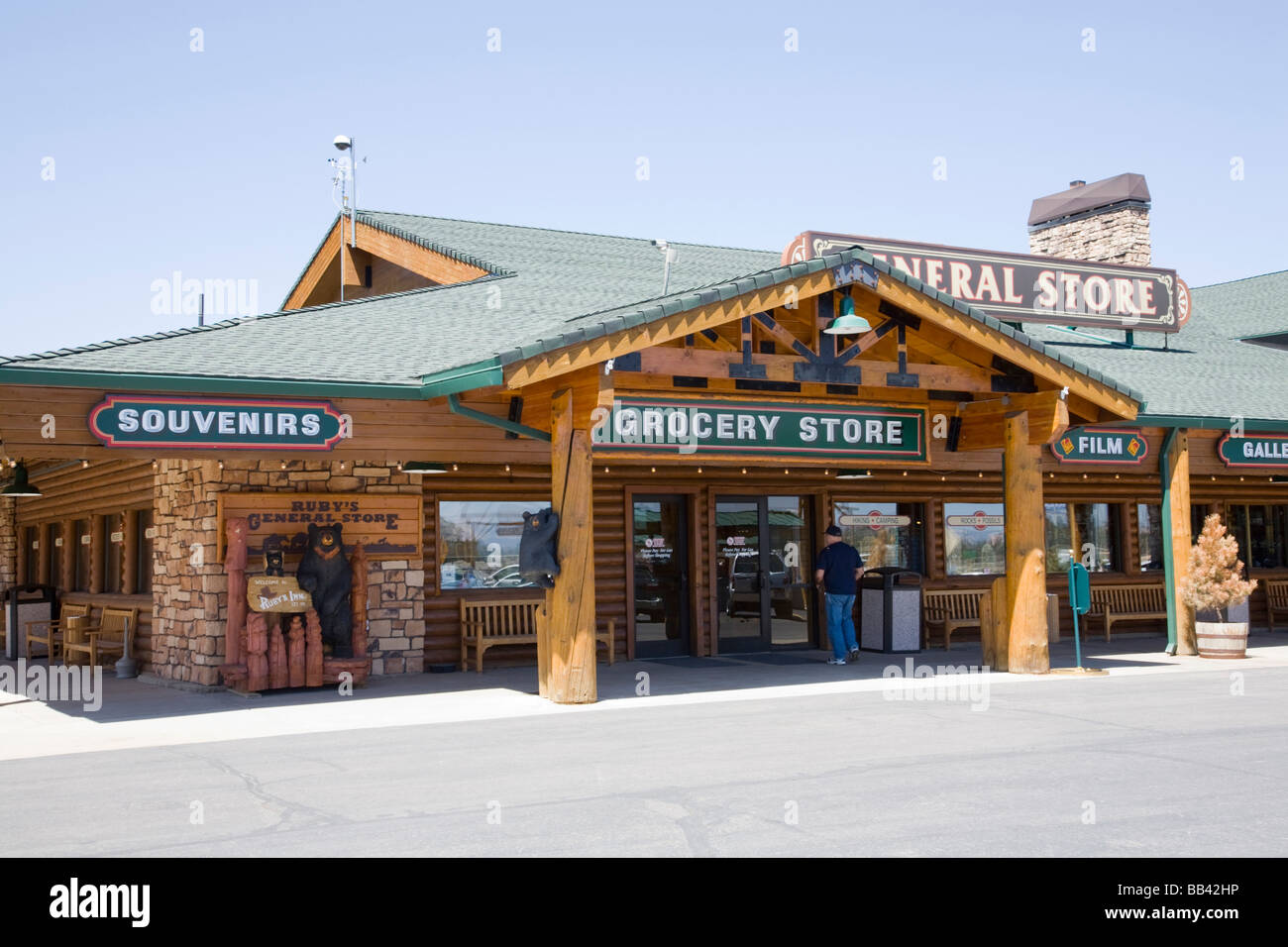 UT, Ruby's Inn, General Store Stock Photo Alamy