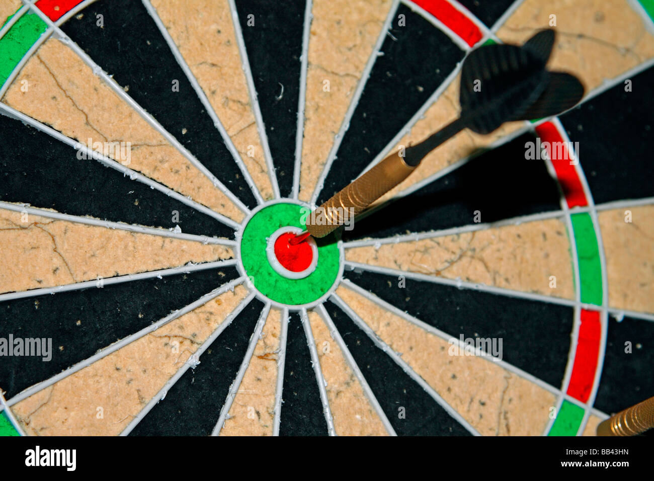 Darts bullseye Stock Photo Alamy
