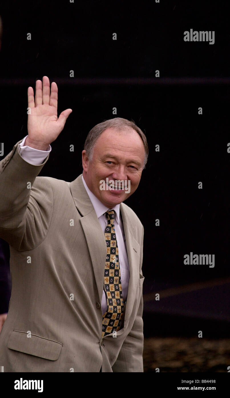 KEN LIVINGSTONE MAYOR OF LONDON IN LONDON Stock Photo