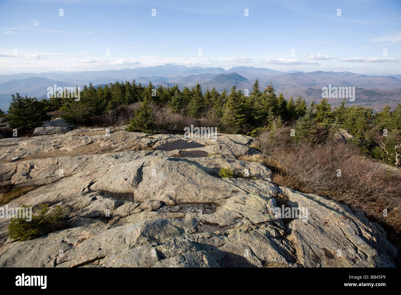 Peak of Mount Kearsarge, New Hampshire Stock Photo Alamy