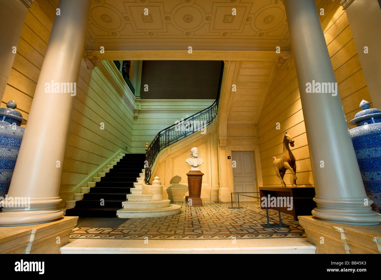 CERNUSCHI MUSEUM PARIS Stock Photo