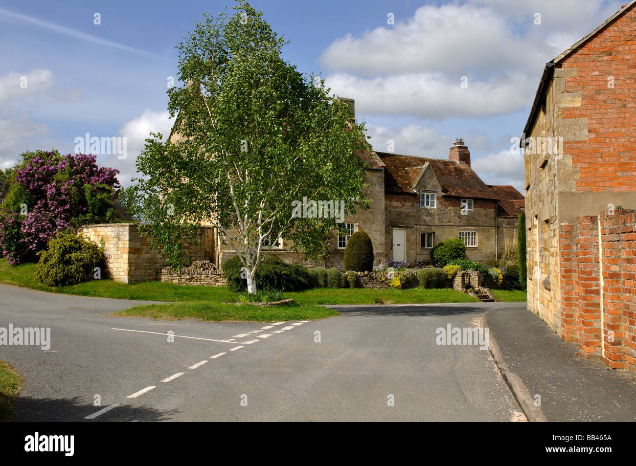 StrettononFosse village, Warwickshire, England, UK Stock Photo Alamy