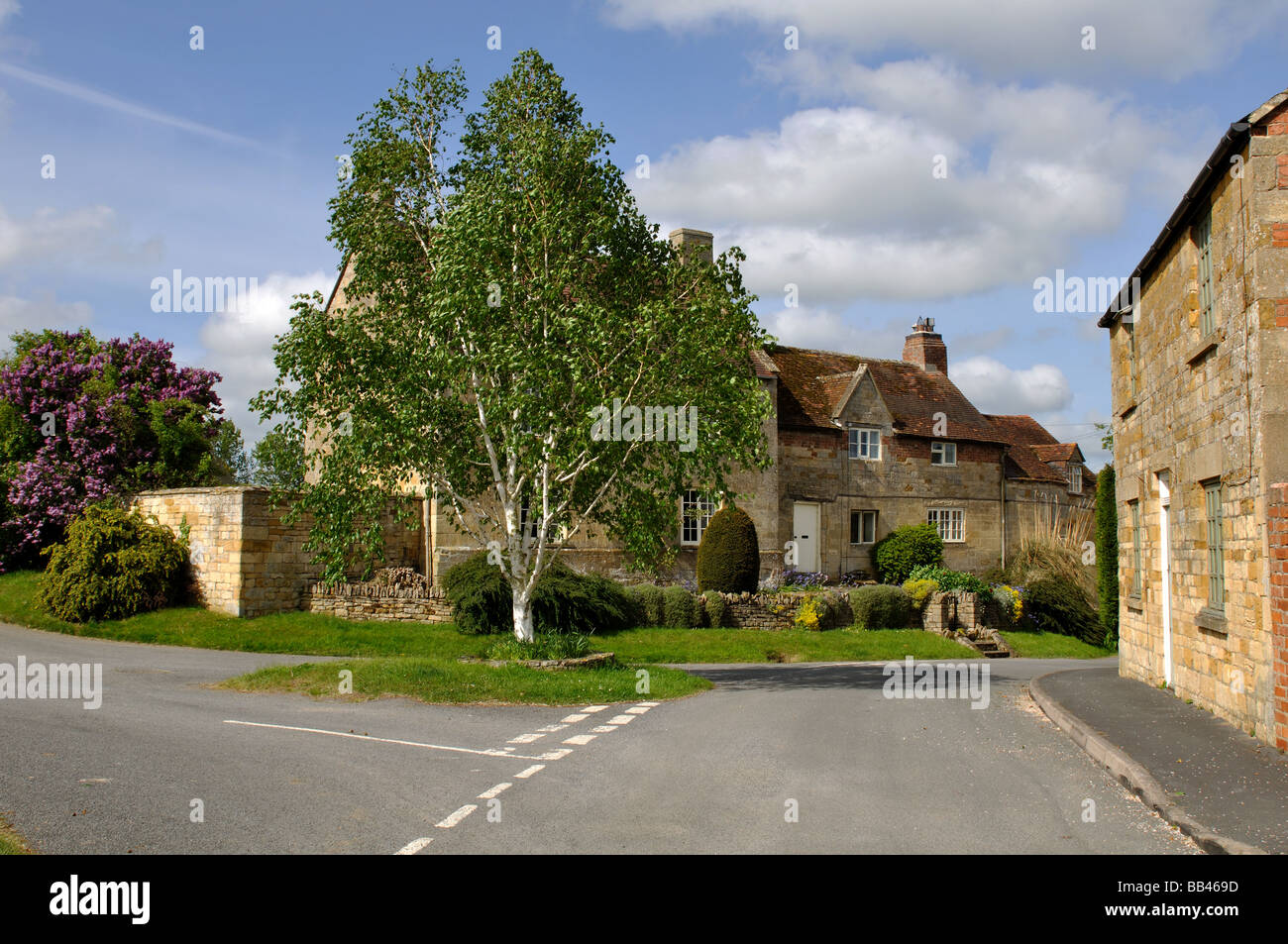 StrettononFosse village, Warwickshire, England, UK Stock Photo Alamy