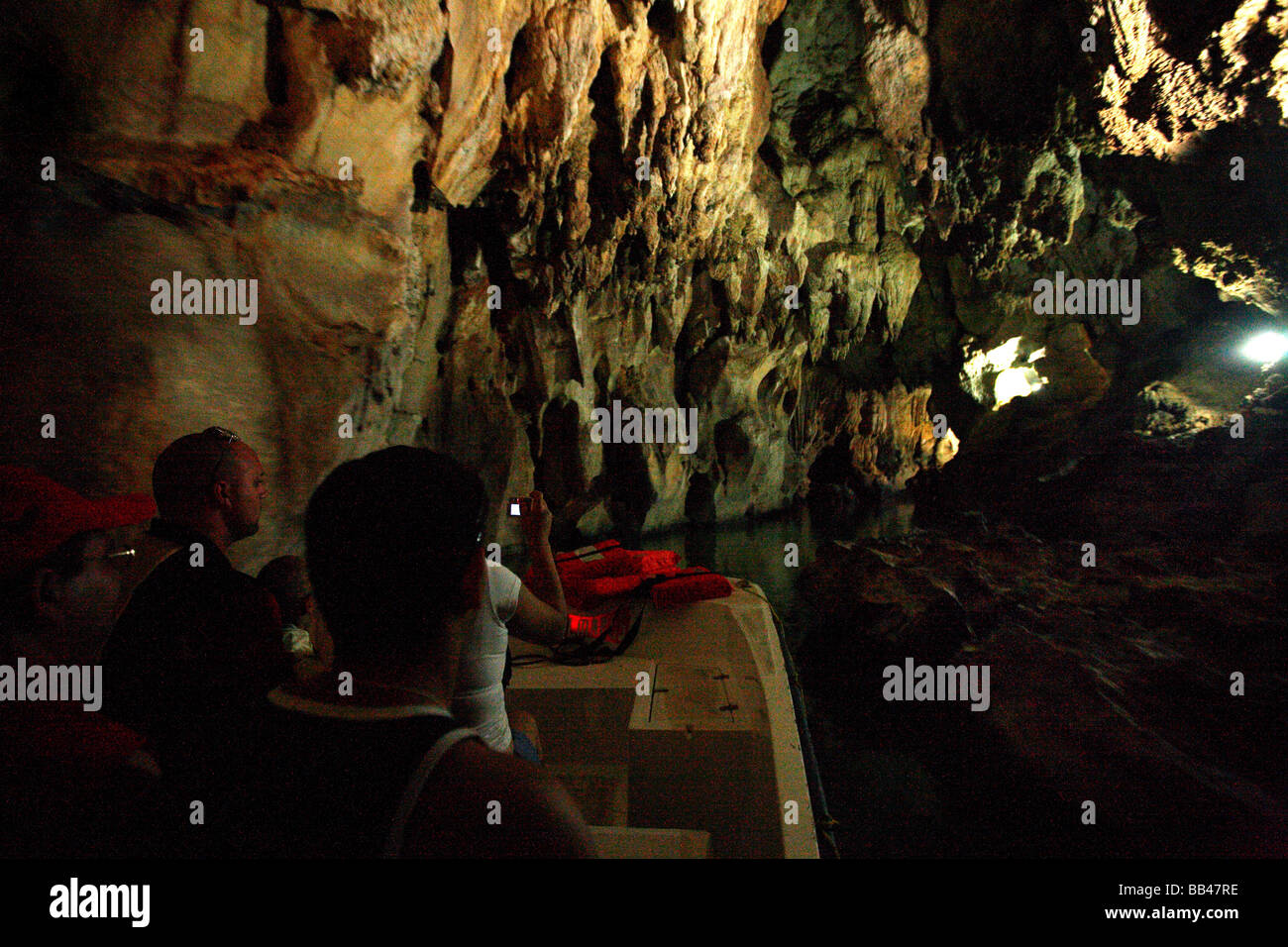 La Cueva del Indio in the Vinales Valley, Cuba. Stock Photo