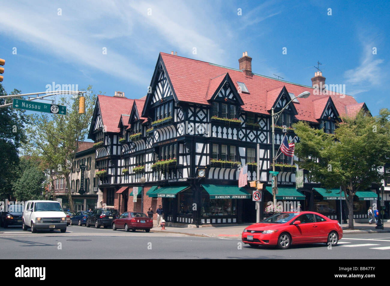 Old fashioned building, Downtown of Princeton,Princeton, NJ,New Jersey