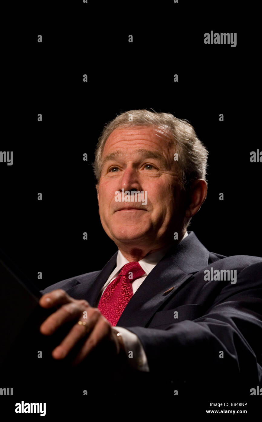 President Bush speaks to National Catholic Prayer Breakfast in ...