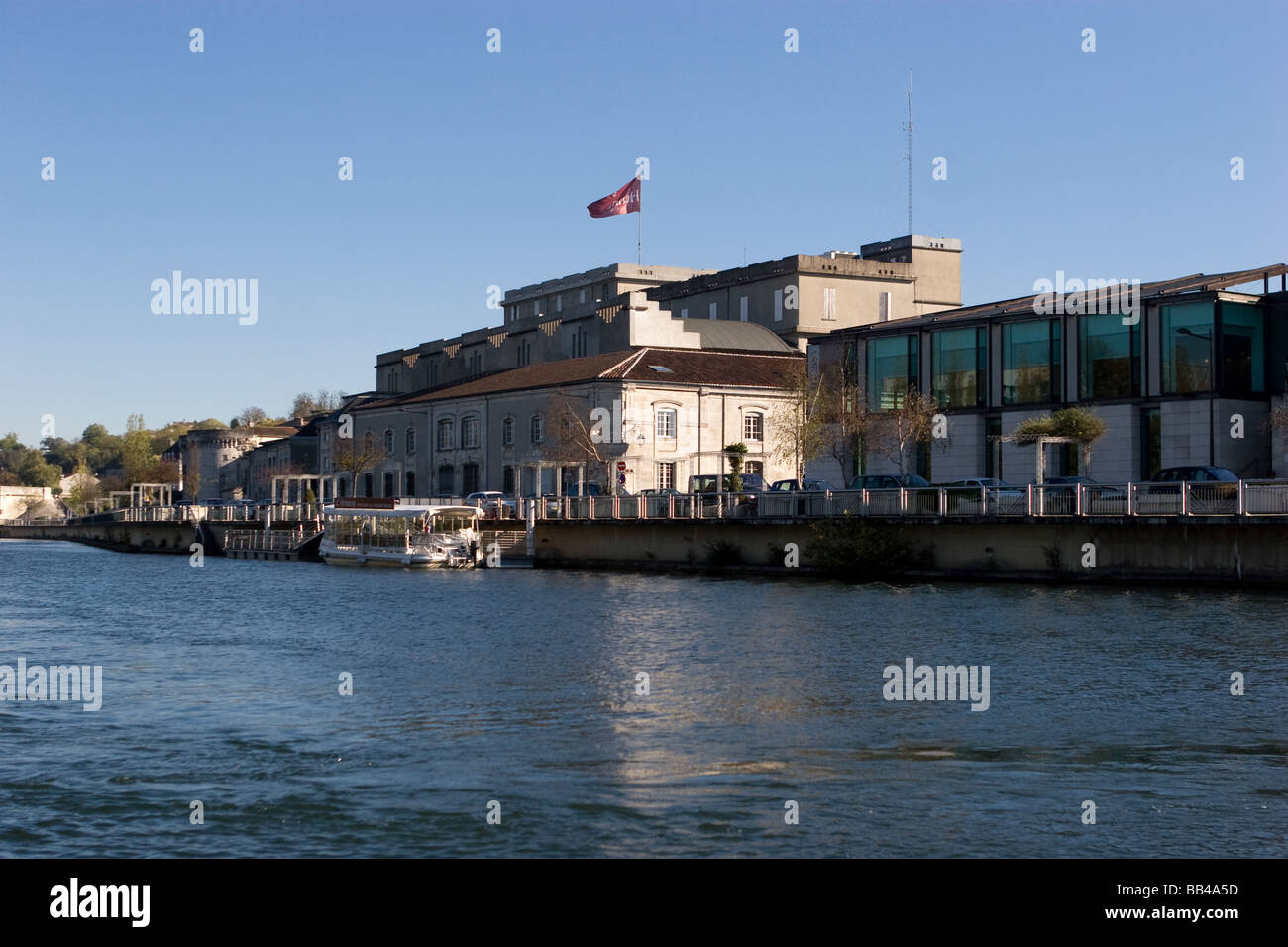 River Charente Hennessy Factory Cognac France Stock Photo Alamy