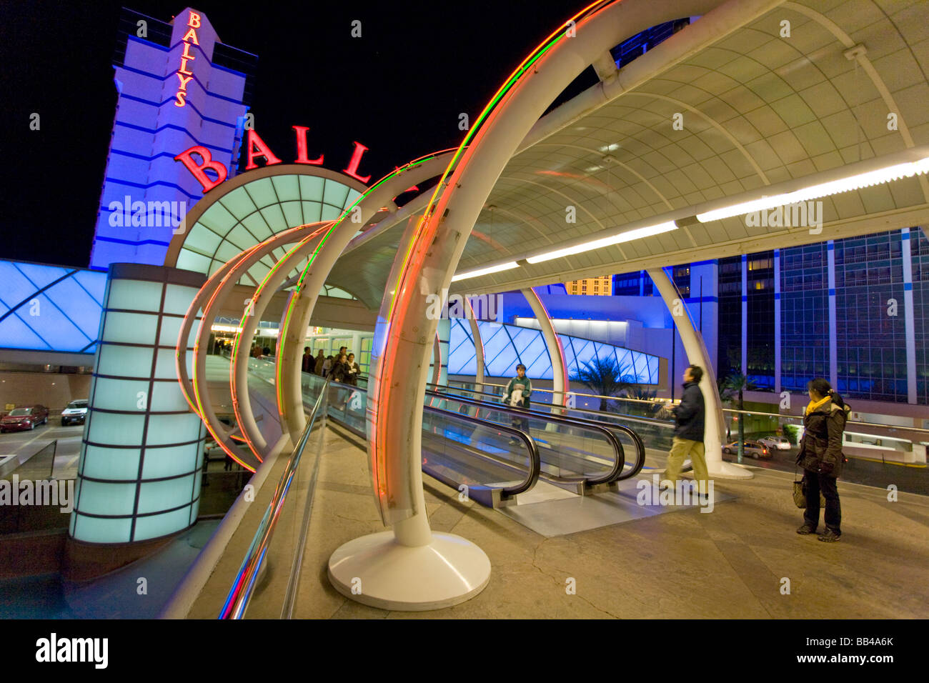 Bally's Hotel entrance in Las Vegas, Nevada Stock Photo - Alamy
