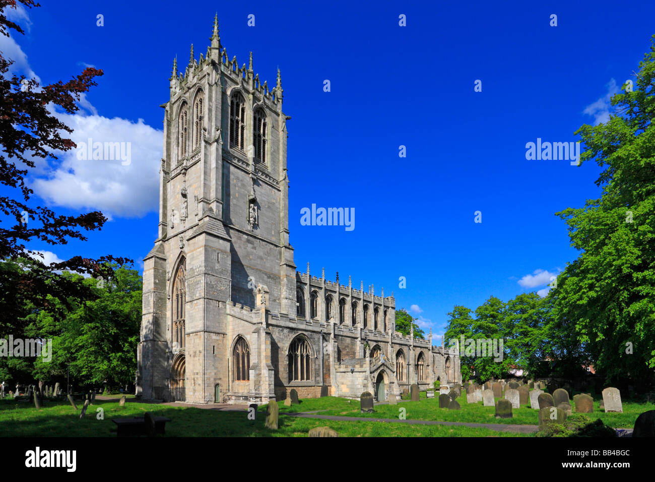 St Mary's Church, Tickhill, Doncaster, South Yorkshire, England, UK