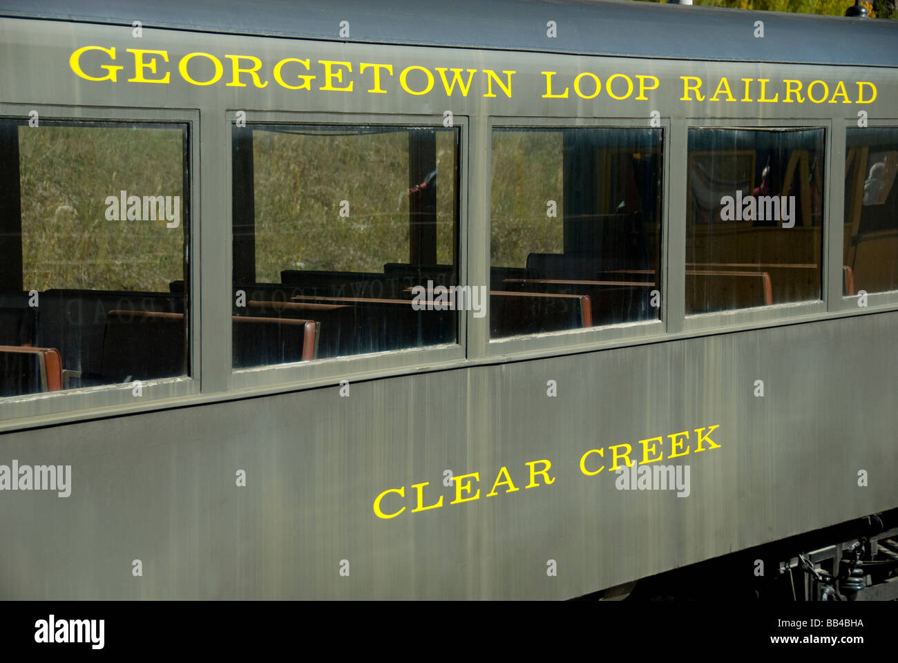 Colorado, Silver Plume station. Loop Railroad from Silver Plume to