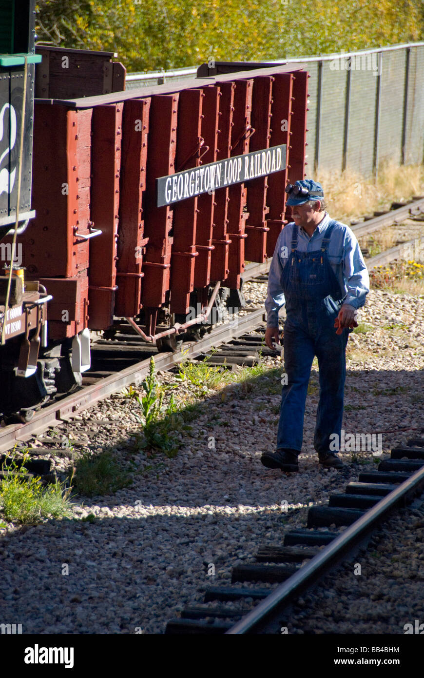 Colorado, Silver Plume station. Loop Railroad from Silver