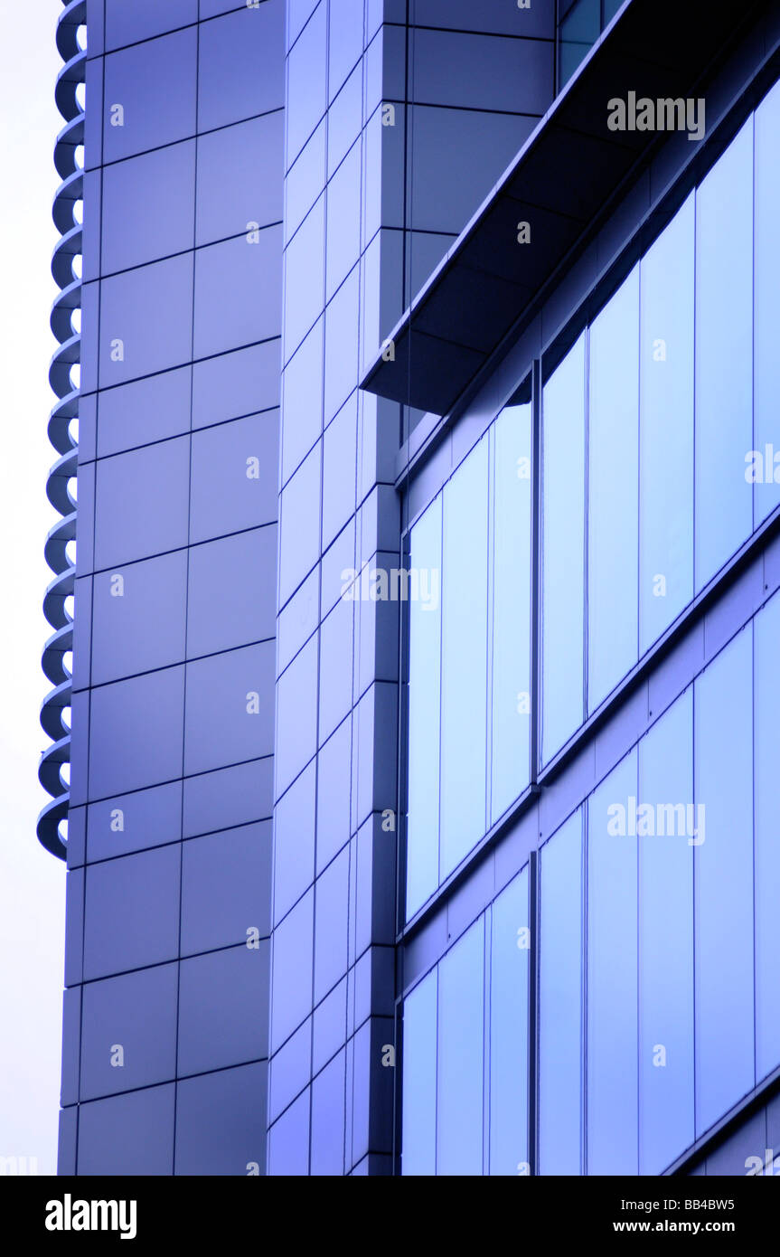 Royalty free photograph of modern office building in London UK Stock Photo