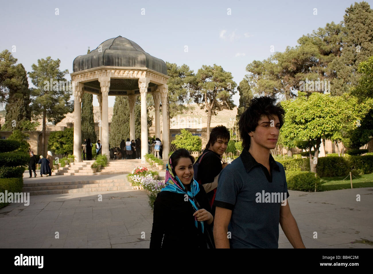 Hafez Shrine in Shiraz, Iran. Stock Photo
