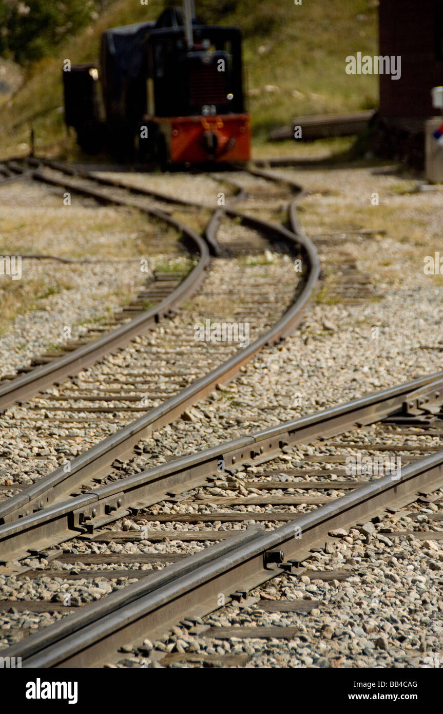 Colorado, Silver Plume station. Loop Railroad from Silver Plume to