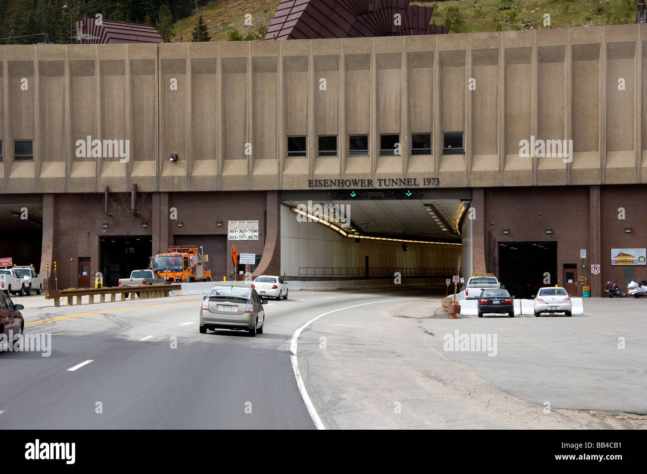 Colorado, Vail. Eisenhower Tunnel, est. 1973 Stock Photo Alamy