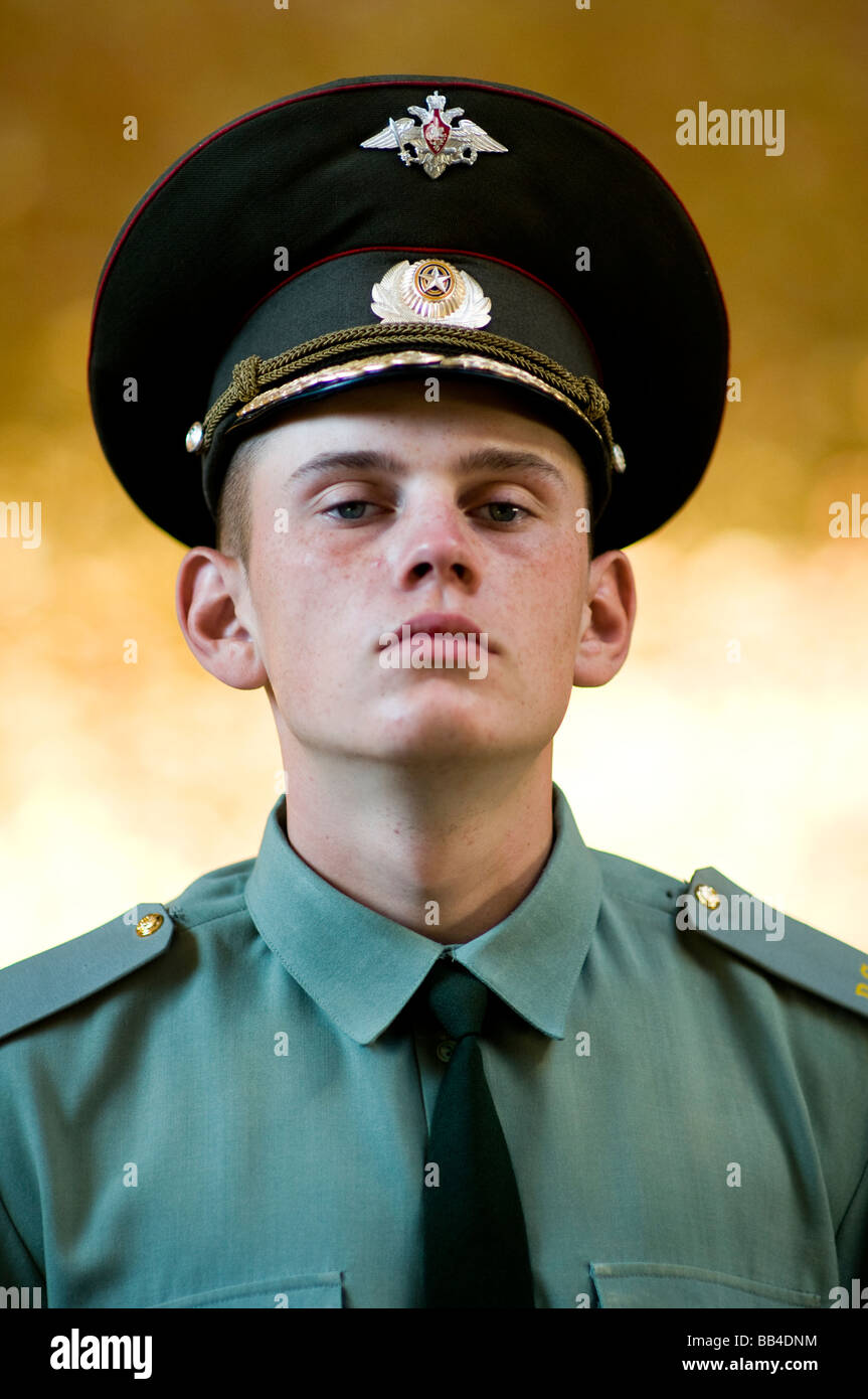 Russian guard - close shot Stock Photo - Alamy