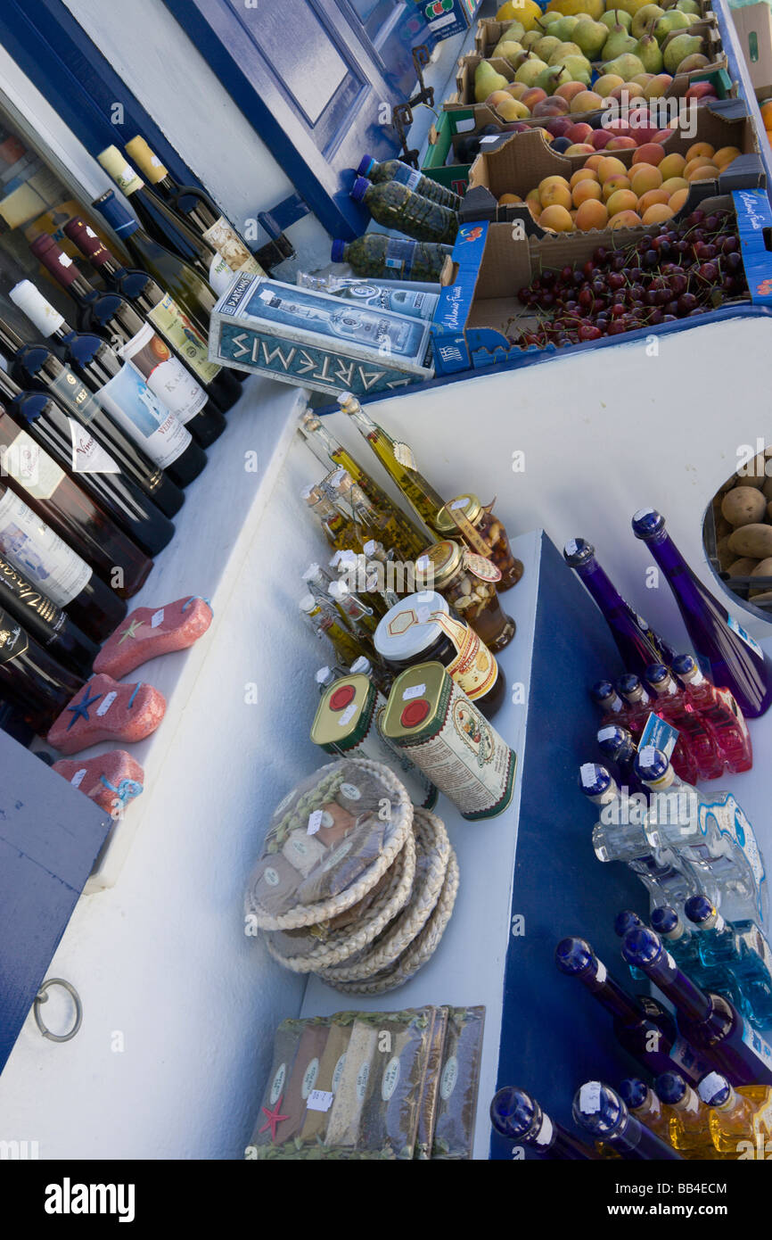 Santorini food display hires stock photography and images Alamy