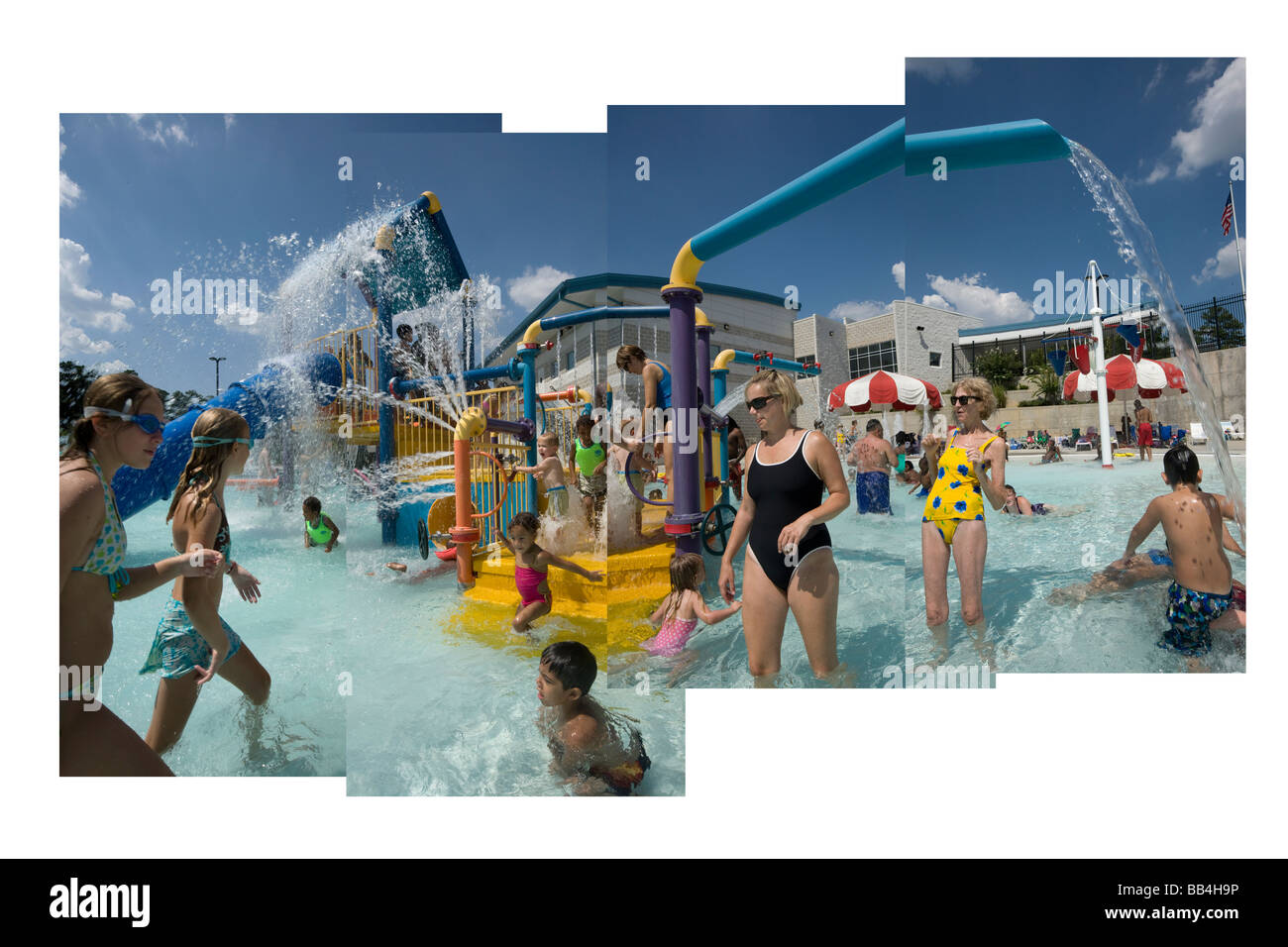 The Mountain Park Pool in Mountain Park, GA Stock Photo Alamy