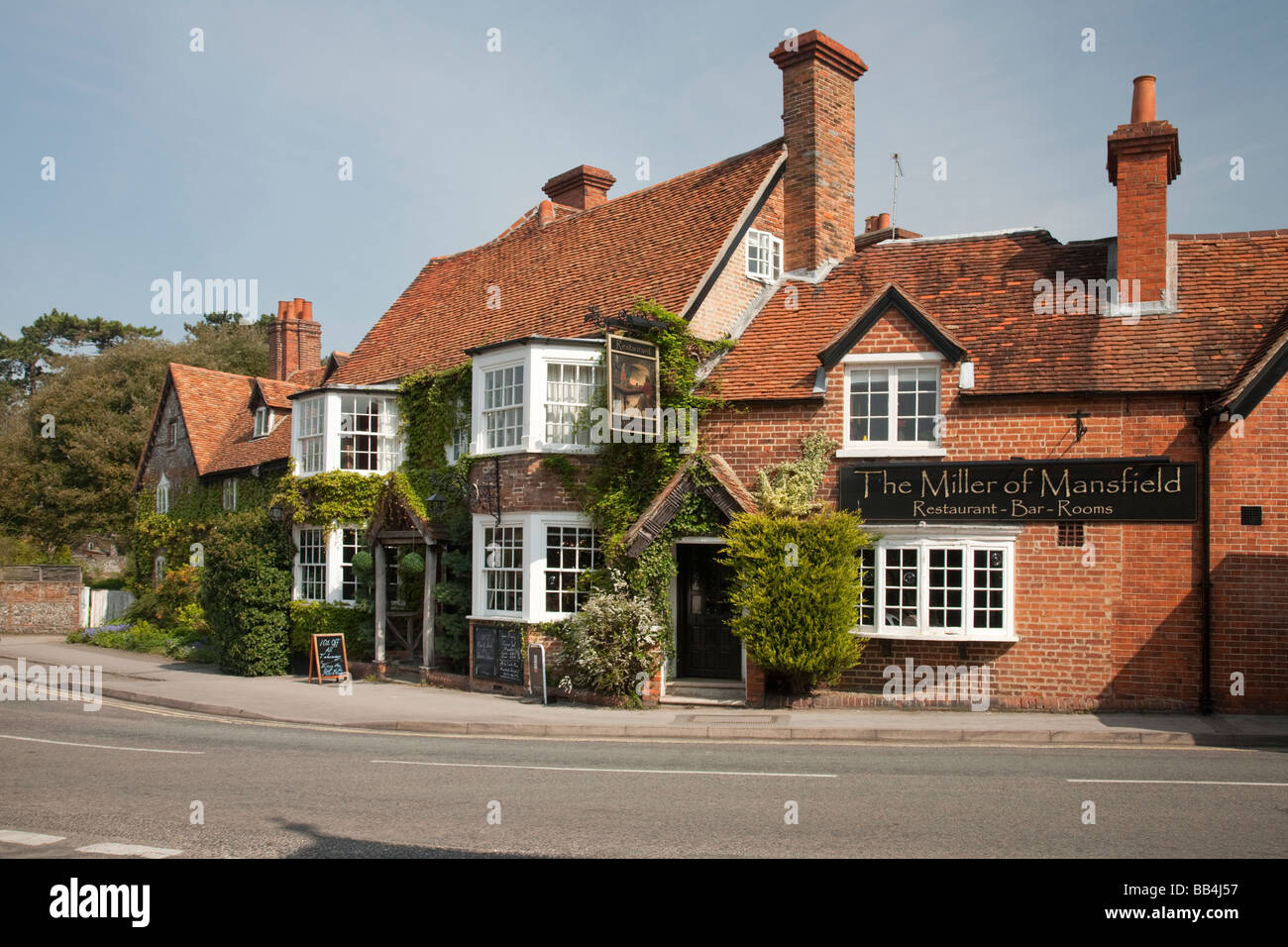 The Miller of Mansfield Pub in Goring on Thames Oxfordshire Uk Stock