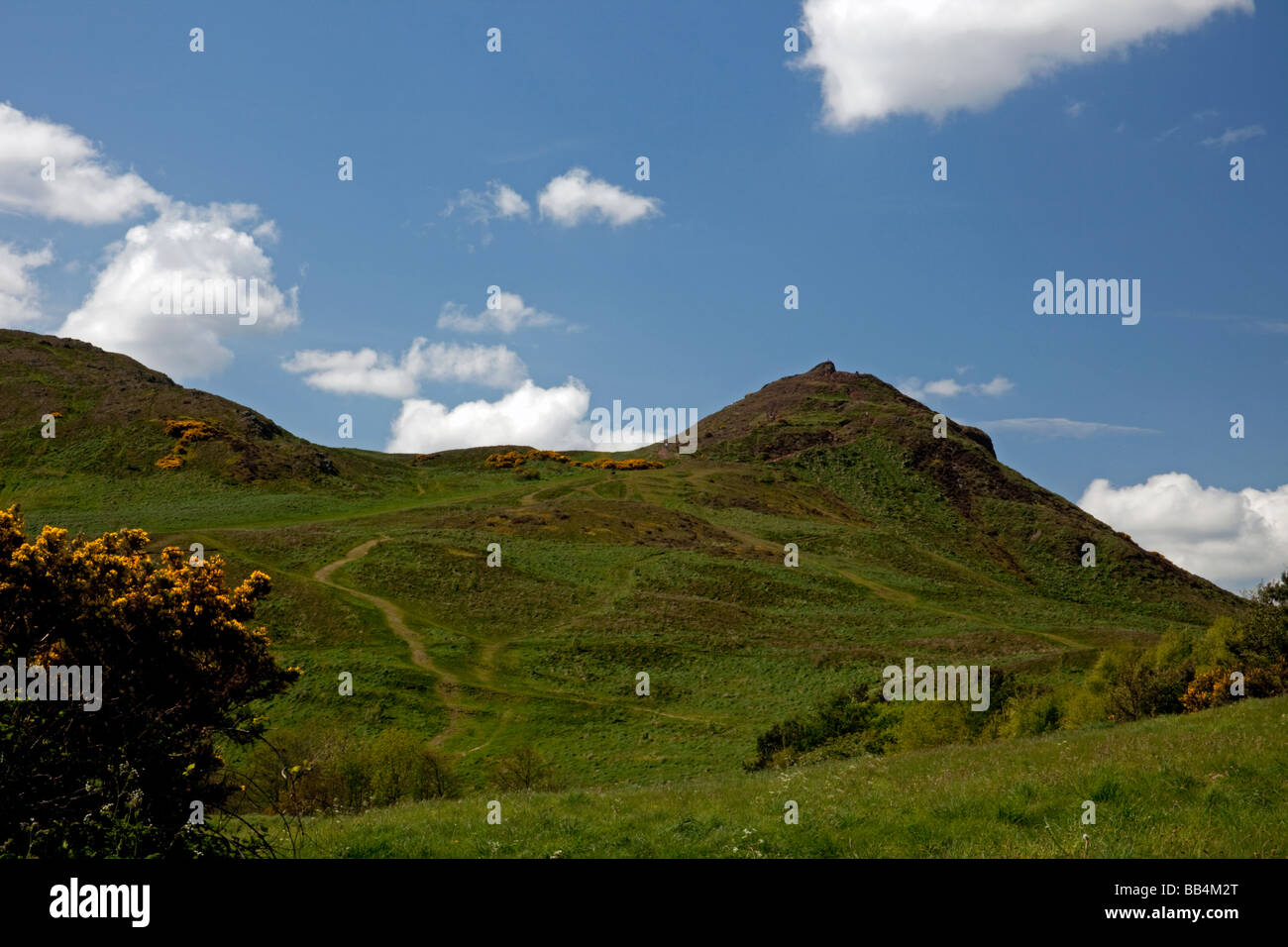 Arthur's Seat, Holyrood Park, Edinburgh Scotland, UK, Europe Stock Photo