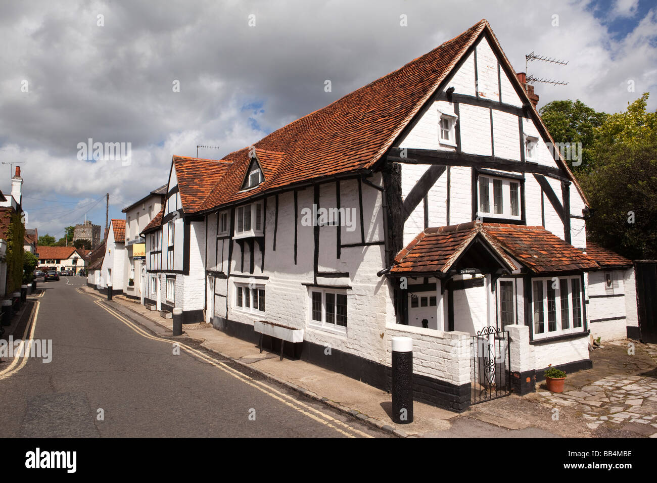 England Berkshire Bray Village High Street The Shottery historic timber