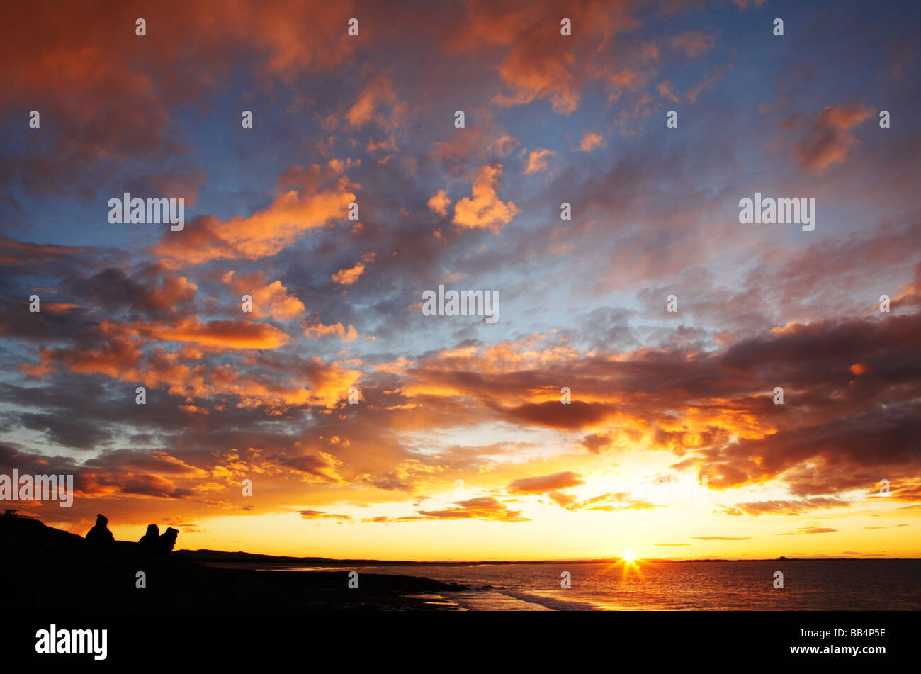 Magic sunset colourful clouds hi-res stock photography and images - Alamy