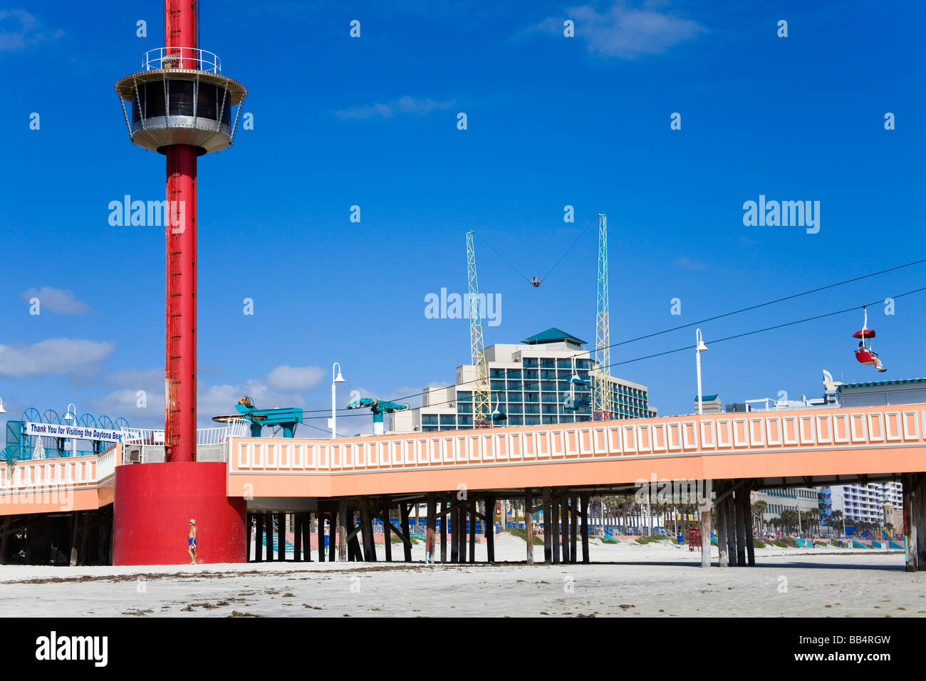 Main Street Pier; Daytona Beach, Florida, USA Stock Photo Alamy