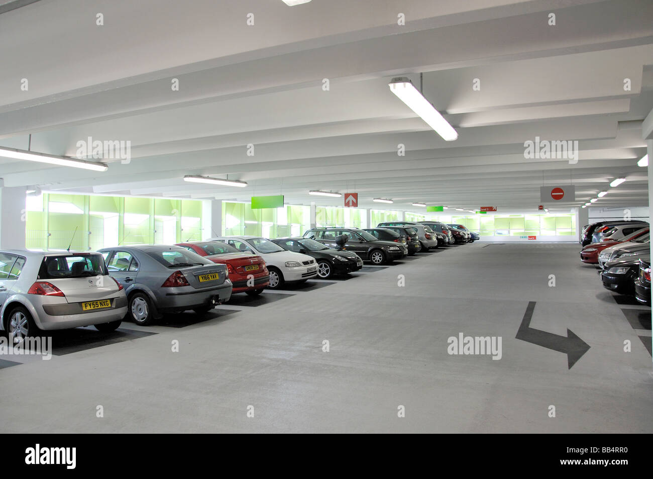 Charles Street Multi-storey car park, Sheffield, South Yorkshire, England, United Kingdom Stock Photo