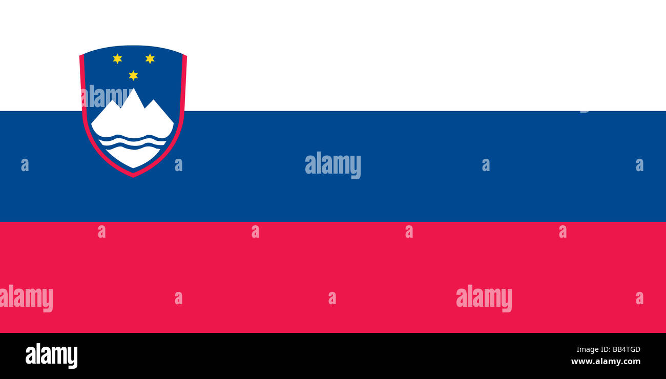 flag of Slovenia Stock Photo - Alamy