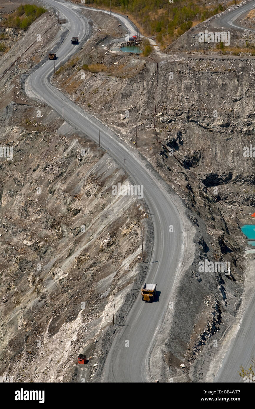 LAB (Lake Asbestos Mine / Mine Lac d'Amiante) asbestos mining site in