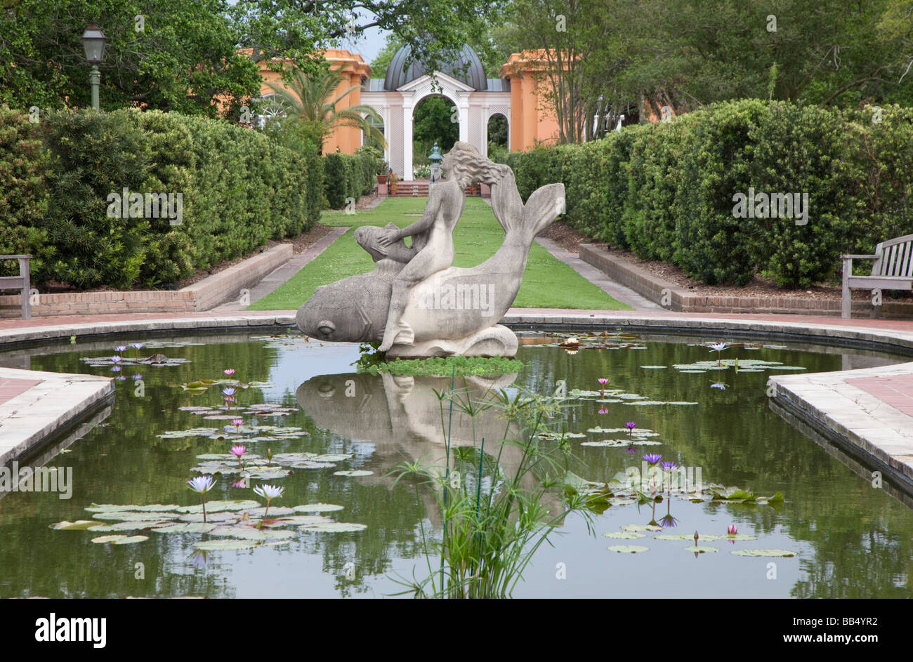 New Orleans Botanical Garden Stock Photo