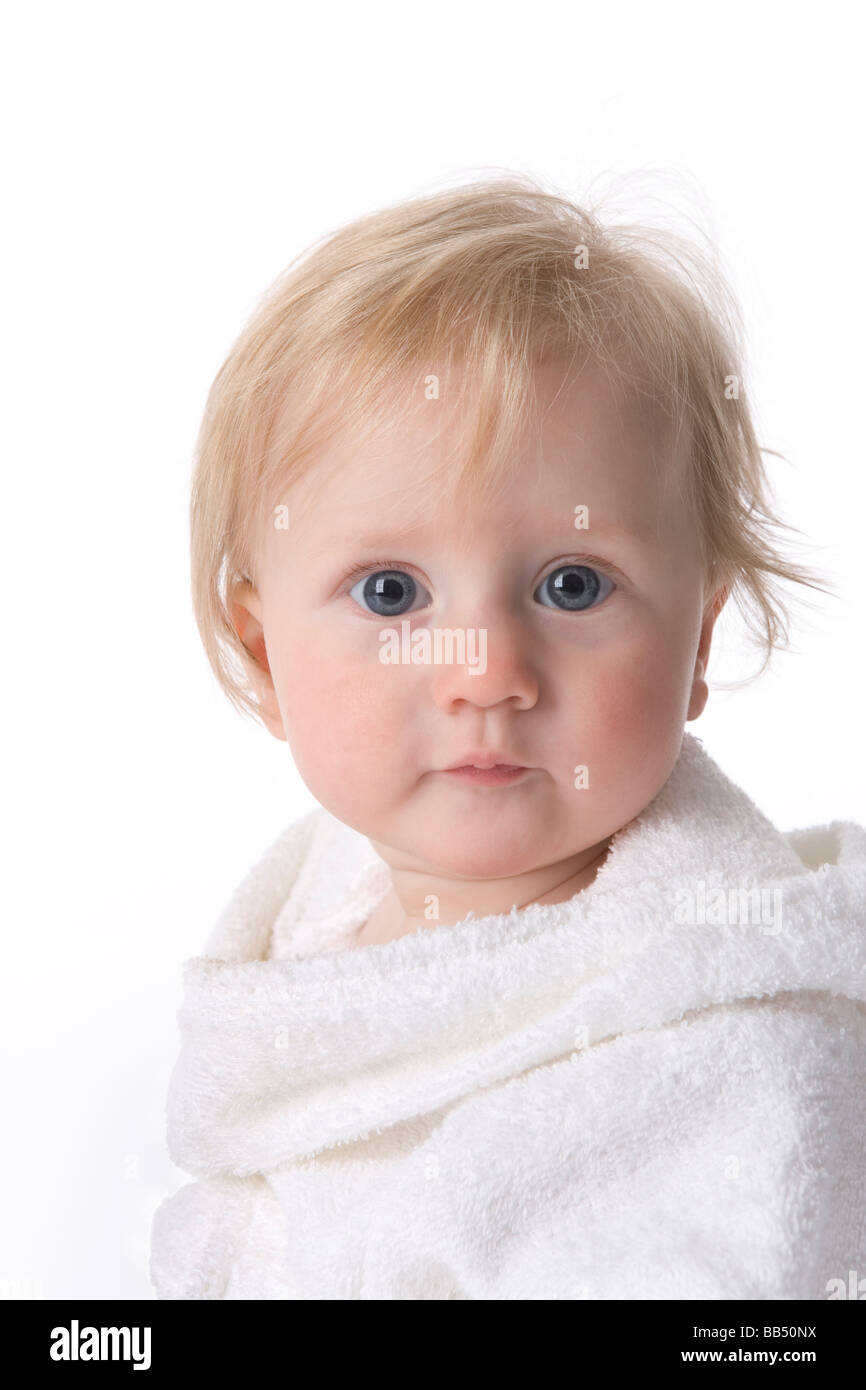 Portrait of a cute baby girl Stock Photo