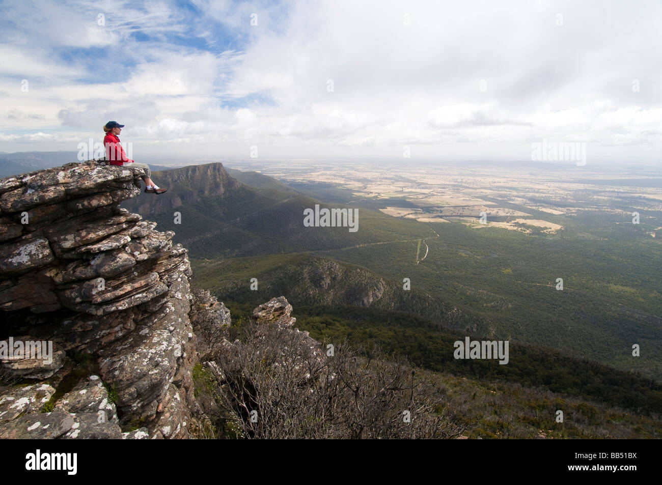 Mount William Grampians National Park Victoria Australia Stock Photo