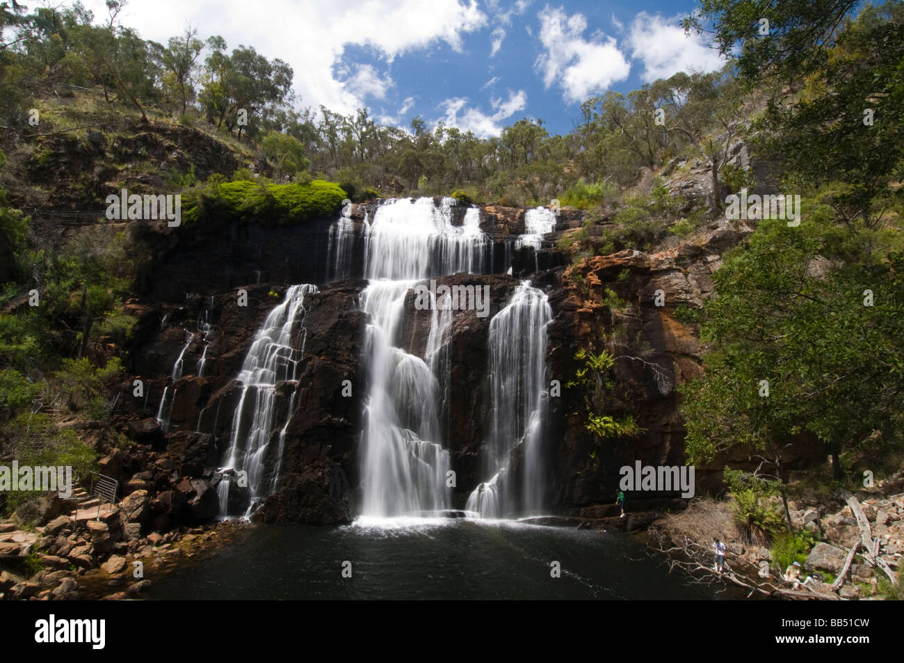 MacKenzie Falls Grampians National Park Victoria Australia Stock Photo ...