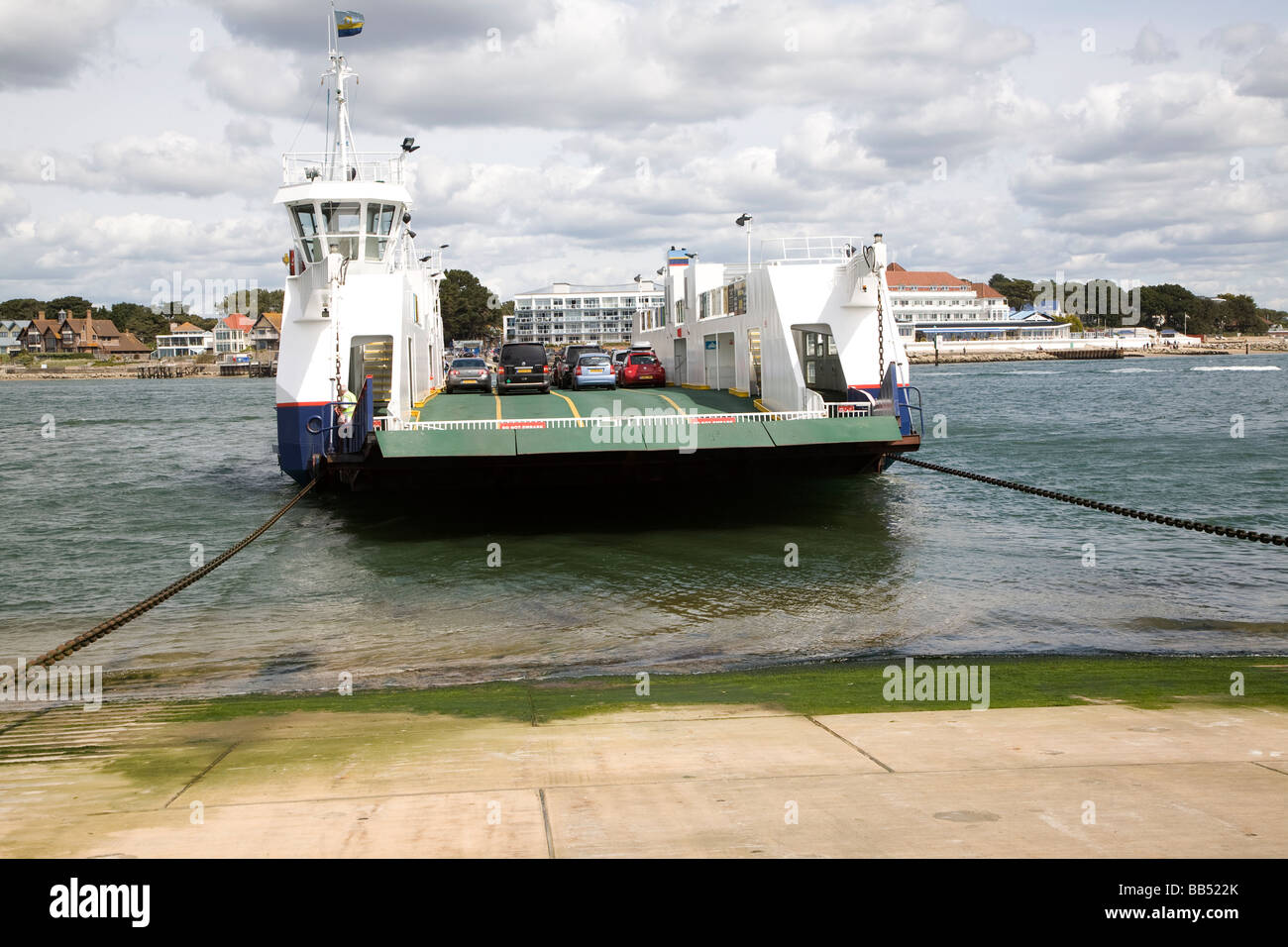 Studland to Sandbanks chain ferry, Dorset, England Stock Photo Alamy
