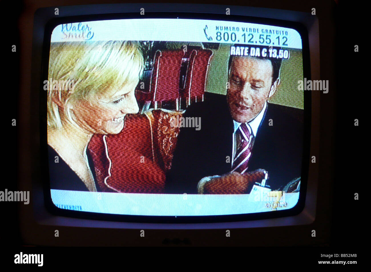 italian television Stock Photo