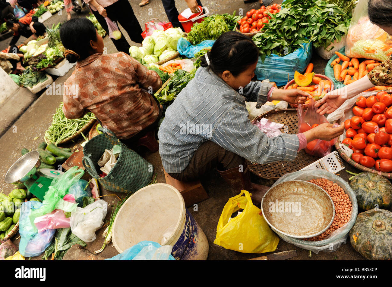Fresh Market In Old Quarter Hanoi Vietnam Stock Photo Alamy fresh-market-in-old-quarter-hanoi-vietnam-stock-photo-alamy