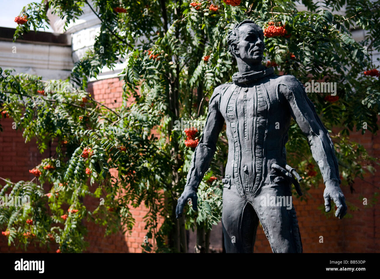 Russian statue Stock Photo