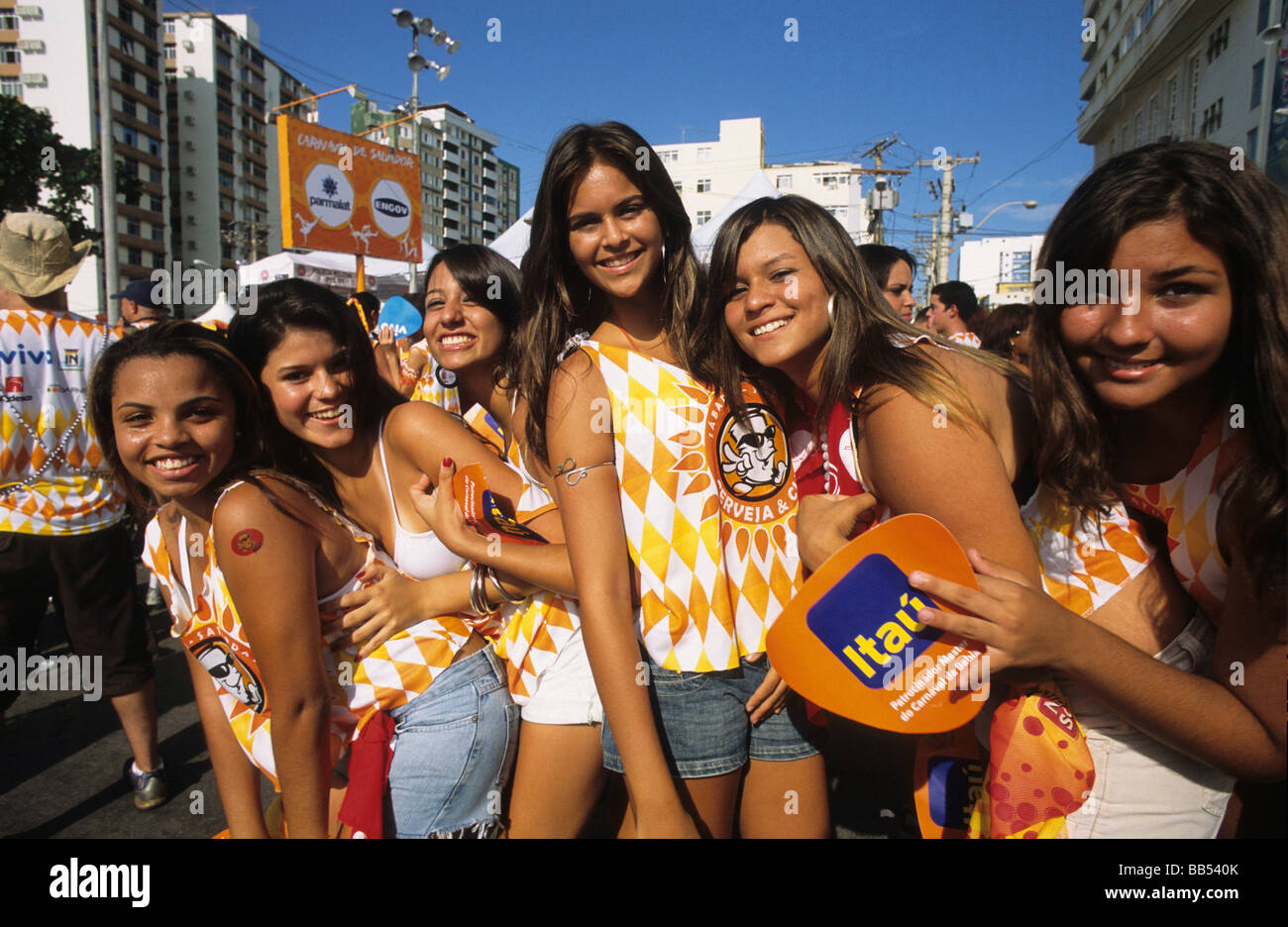 Carnival Salvador Brazil Stock Photo - Alamy