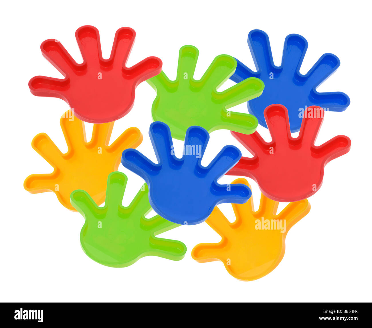 Plastic Toy Hands Stock Photo Alamy