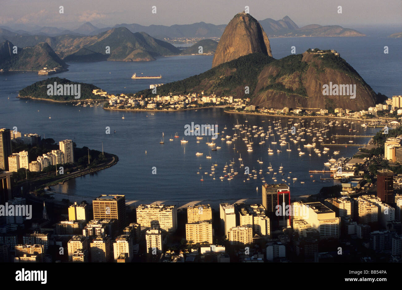 Bay of Botafogo Rio de Janeiro Brazil Stock Photo