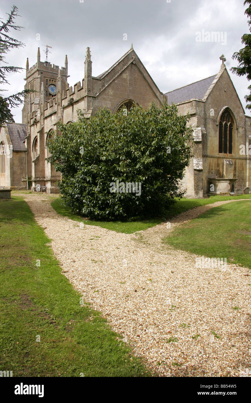 St Michael and All Angels church Melksham Wiltshire England Stock Photo