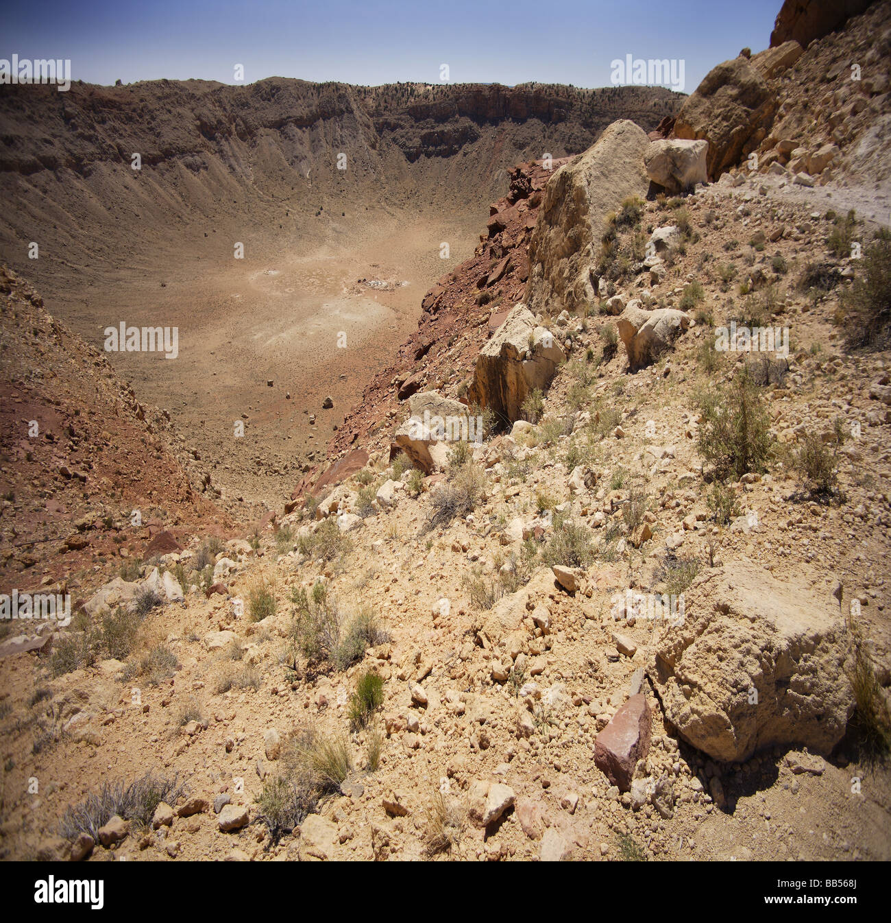 Crater,Arizona,usa,square image. Stock Photo