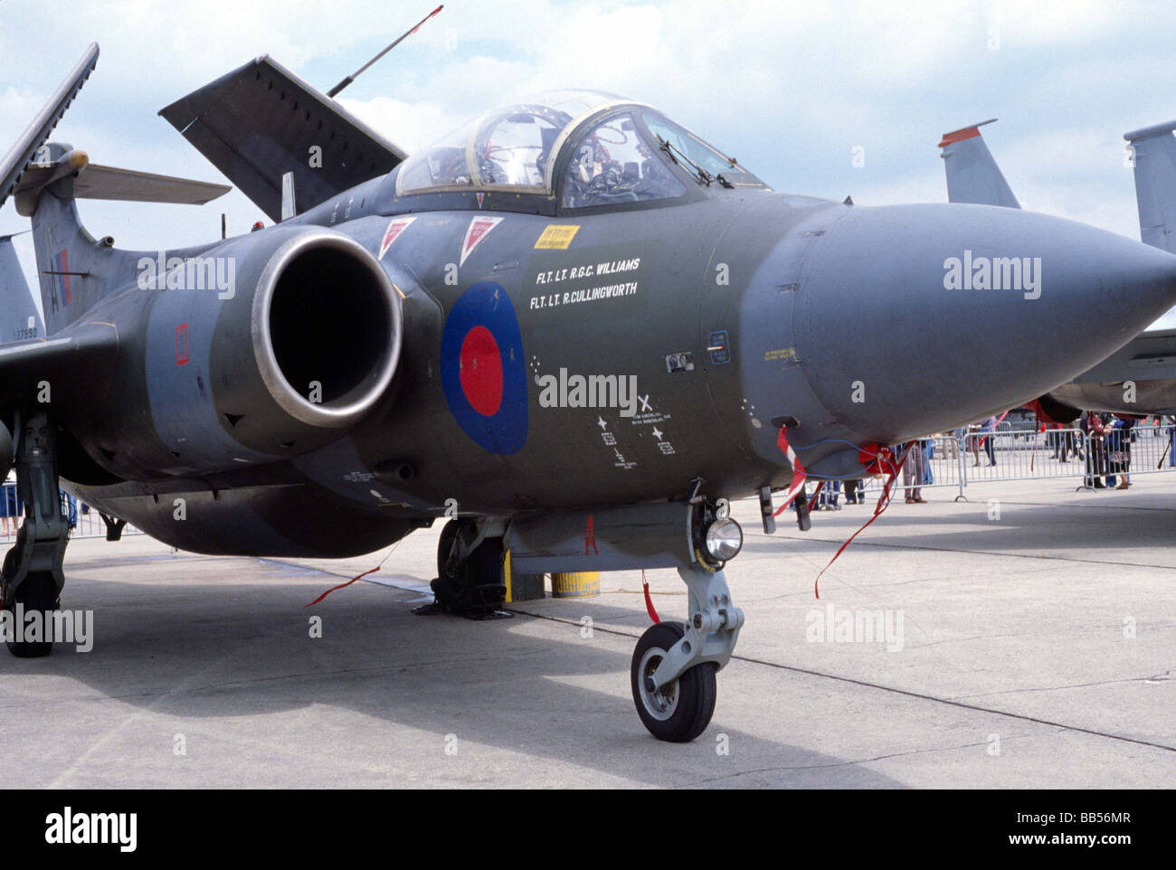 Hawker Siddeley Buccaneer low-level strike aircraft Stock Photo - Alamy