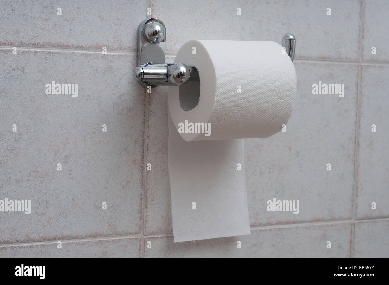 toilet paper Stock Photo