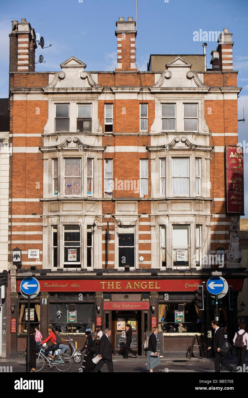 The Angel Pub on City Road Islington London England Stock Photo Alamy